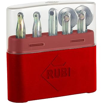 Cutting Wheel Set for Rubi Tile Cutters TS TF TR Speed 6 8 10 and 2 x 18 mm
