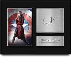 WANDS　会報 Amazon.com: HWC Trading Elizabeth Olsen WandaVision Scarlet