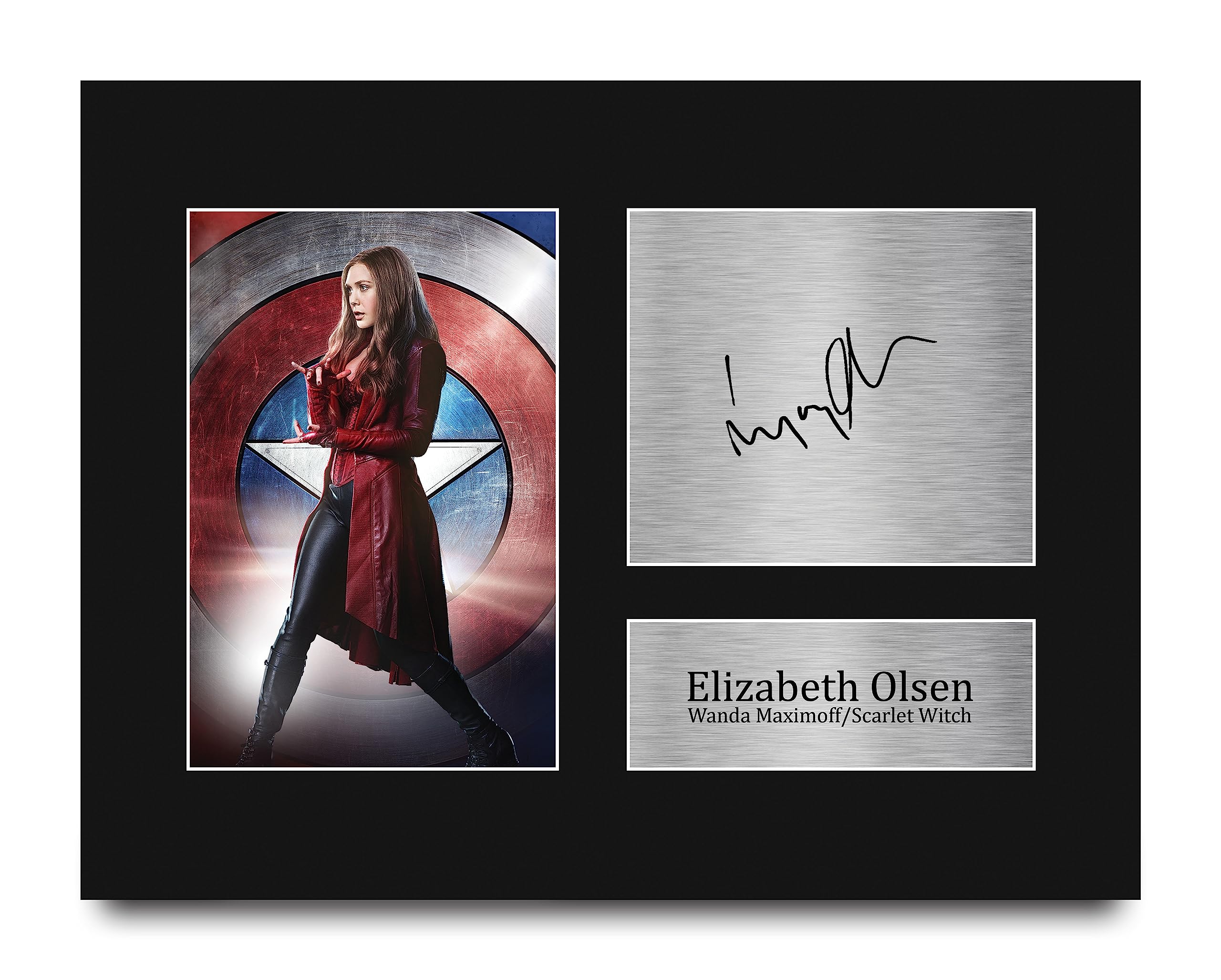 Amazon.com: HWC Trading Elizabeth Olsen WandaVision Scarlet
