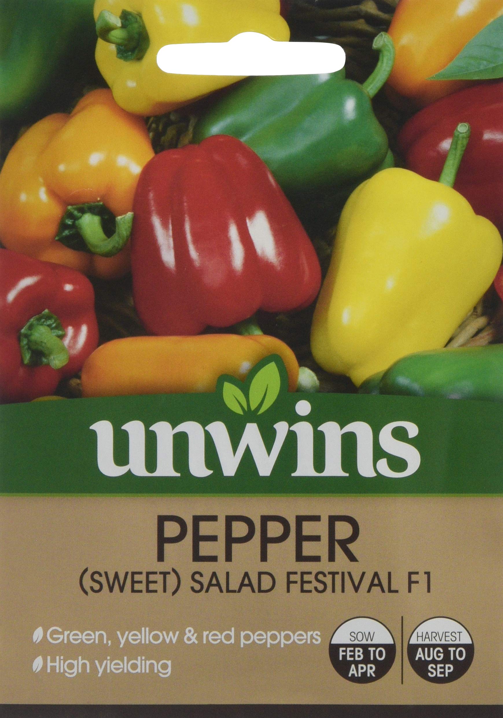Unwins F1 Pepper Sweet Salad Festival