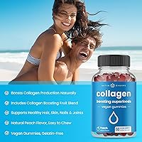 Vista 2 de NutraChamps Paquete completo de cabello, piel y uñas. Biotina, colágeno, queratina