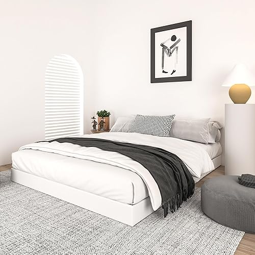 Miniatura 7 de Qingzhou Somier de 5 pulgadas para cama Queen, base de colchón de metal resistente, capacidad de 3000 libras, base de cama de perfil bajo, sin 5