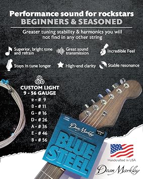 Dean Markley Blue Steel 7 String Guitar Strings DM2554A