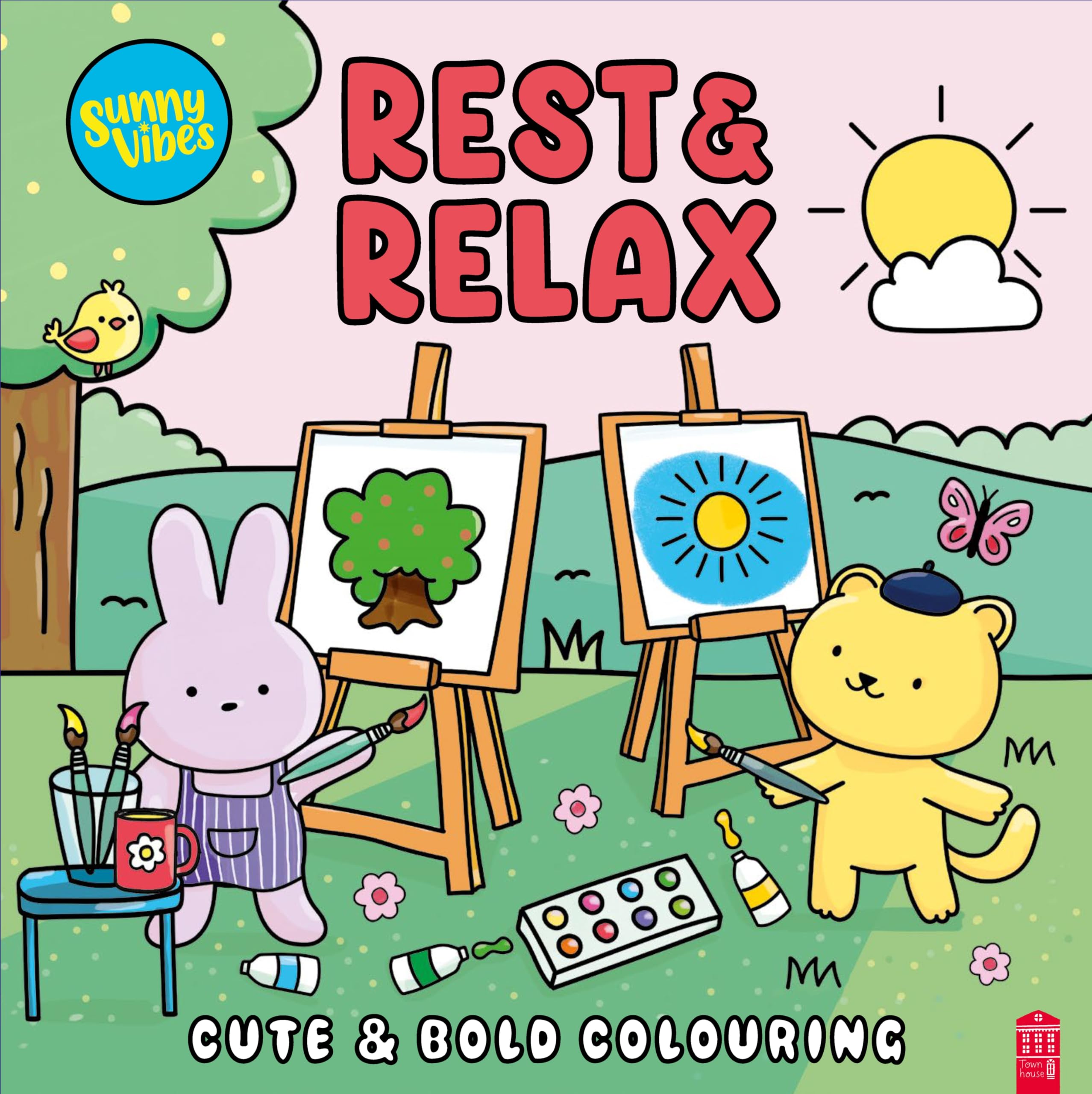 Rest & Relax by Sunny Vibes (Paperback Book)