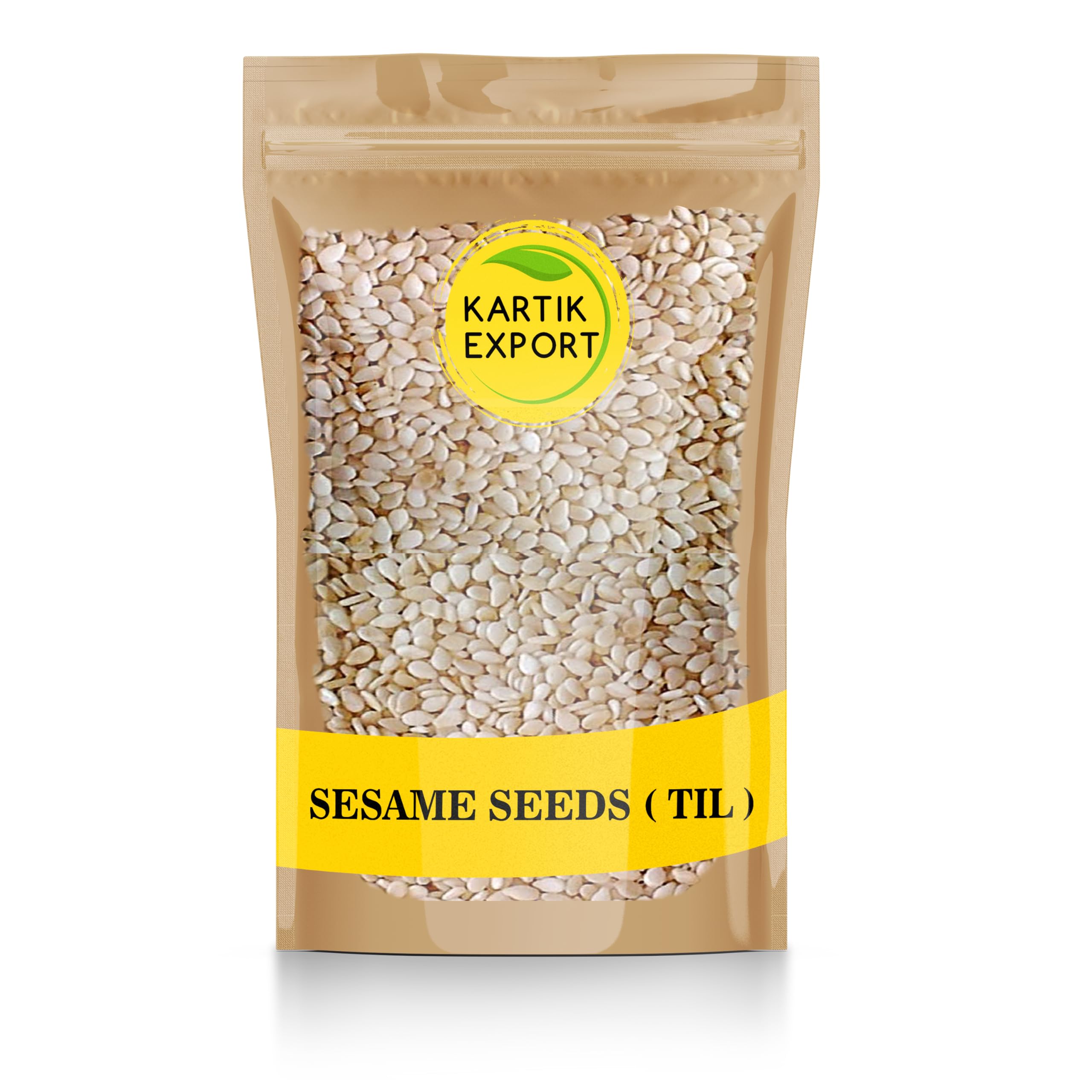 Kartik Export White Sesame Seeds (Unhulled) | White Til | Tal | Indian Spices - 500 Grams (B0B9Y8PGL3) Amazon Price History, Amazon Price Tracker