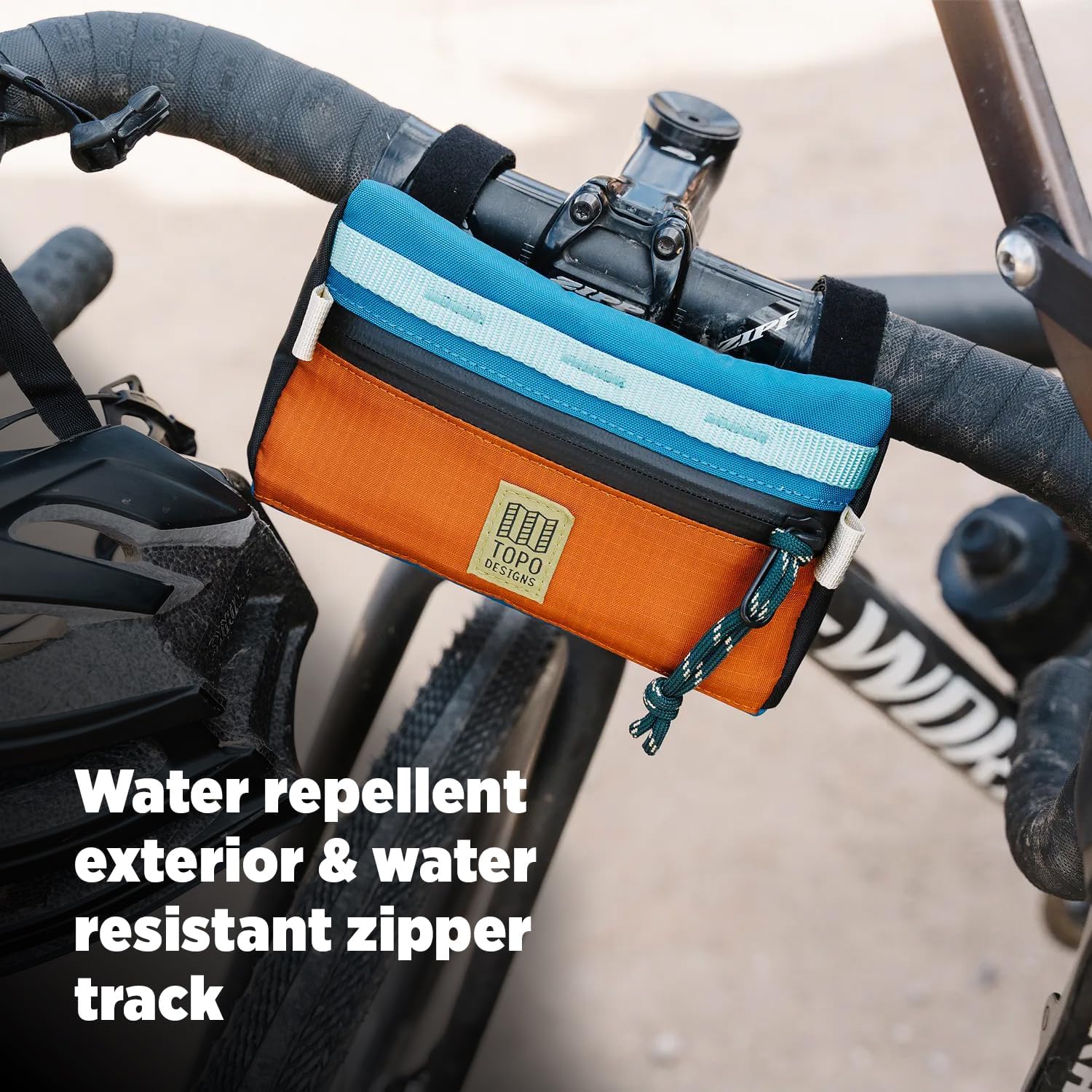 Topo Designs Bike Bag Mini - Mountain Black/Black One Size