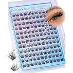 Short Lash Clusters Wispy C Curl Eyelash Clusters 10MM Individual Eyelashes Natural Cluster Eyelash Extensions Natural Looking Cluster Lashes by Geeneiya144PCS, C Curl, 10mm)