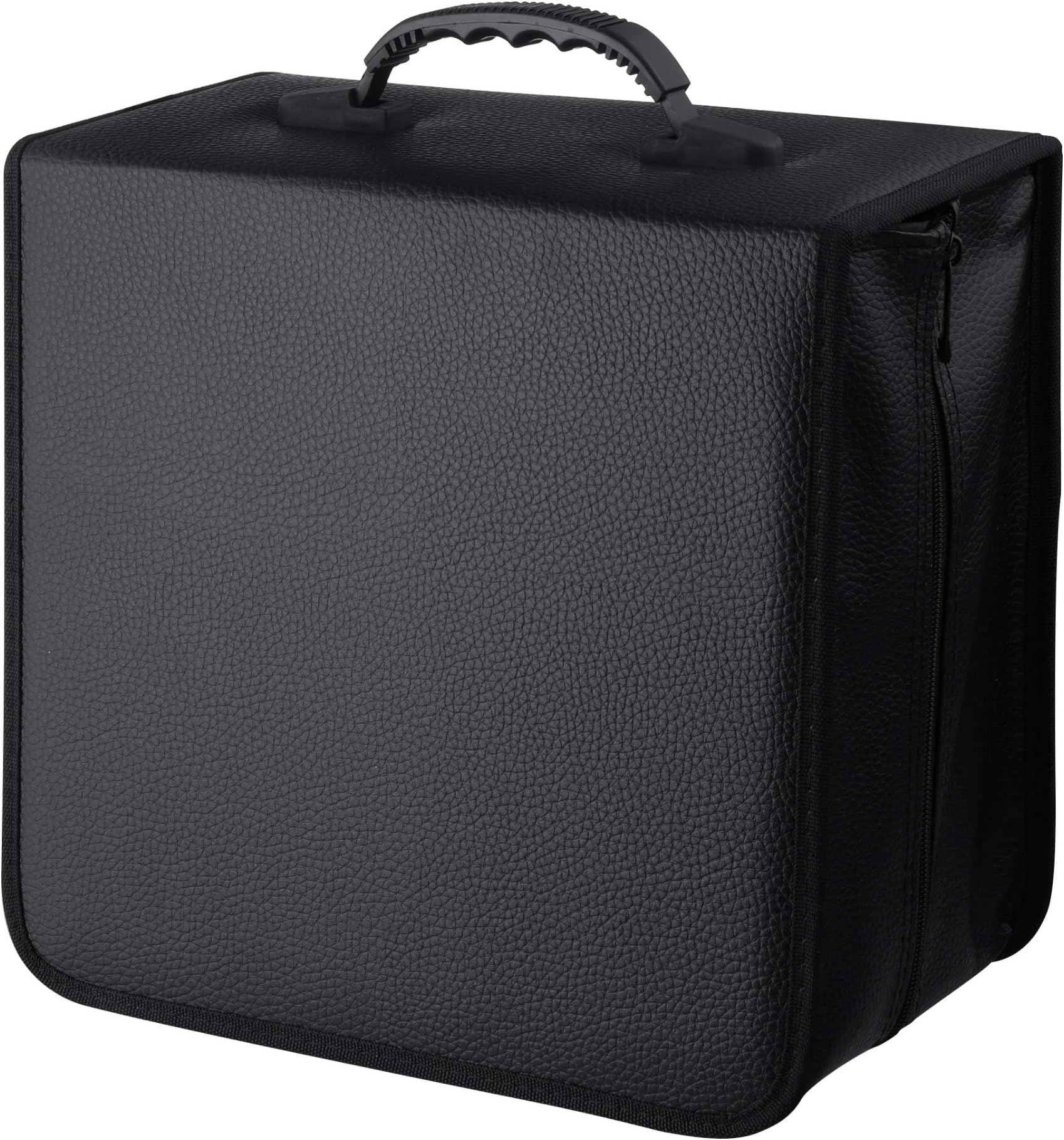 CCidea400 Capacity CD/DVD Case Holder,Media Storage, Binder (Black)