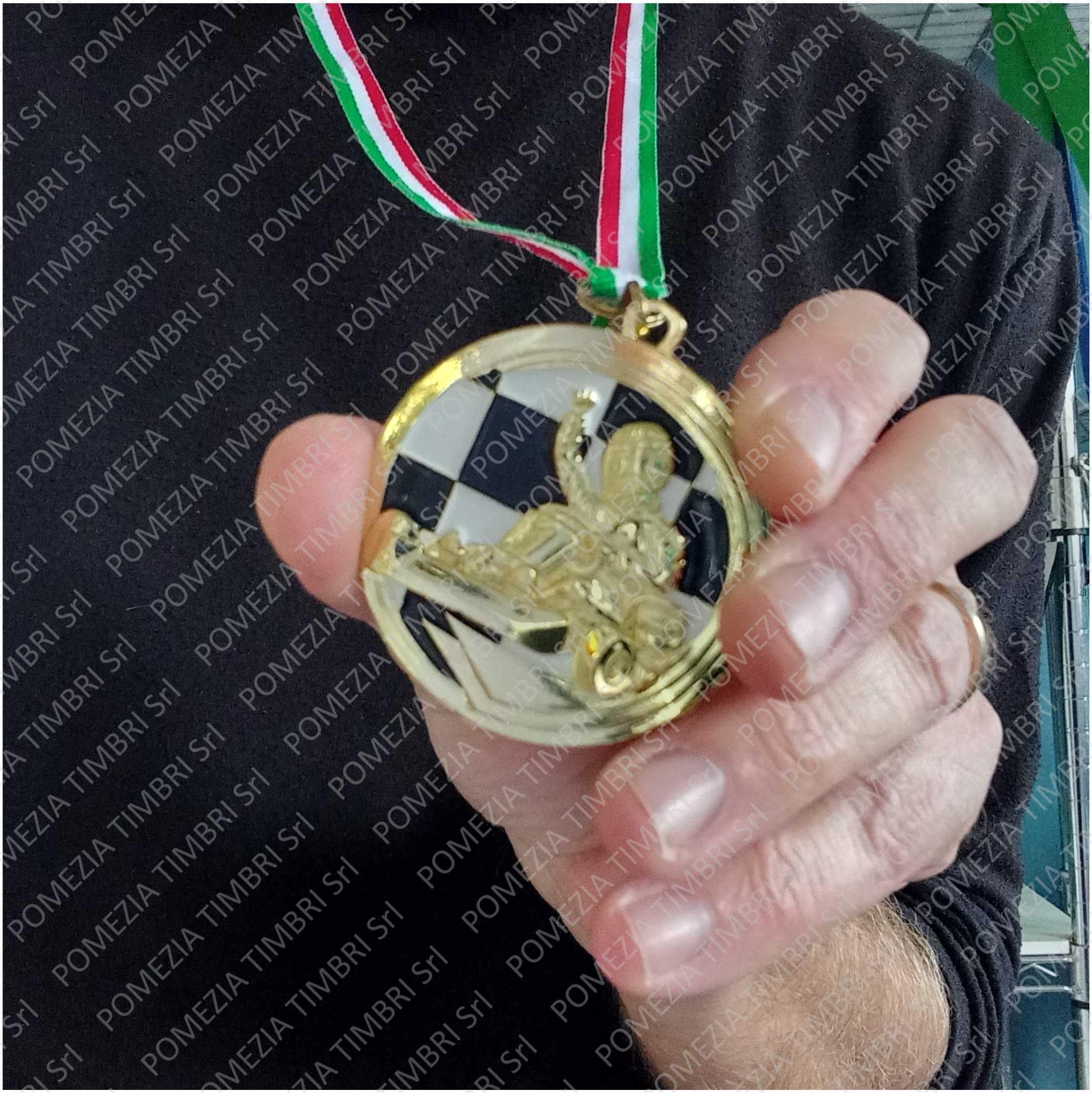 Generico Medaglia Go Kart Personalizzata