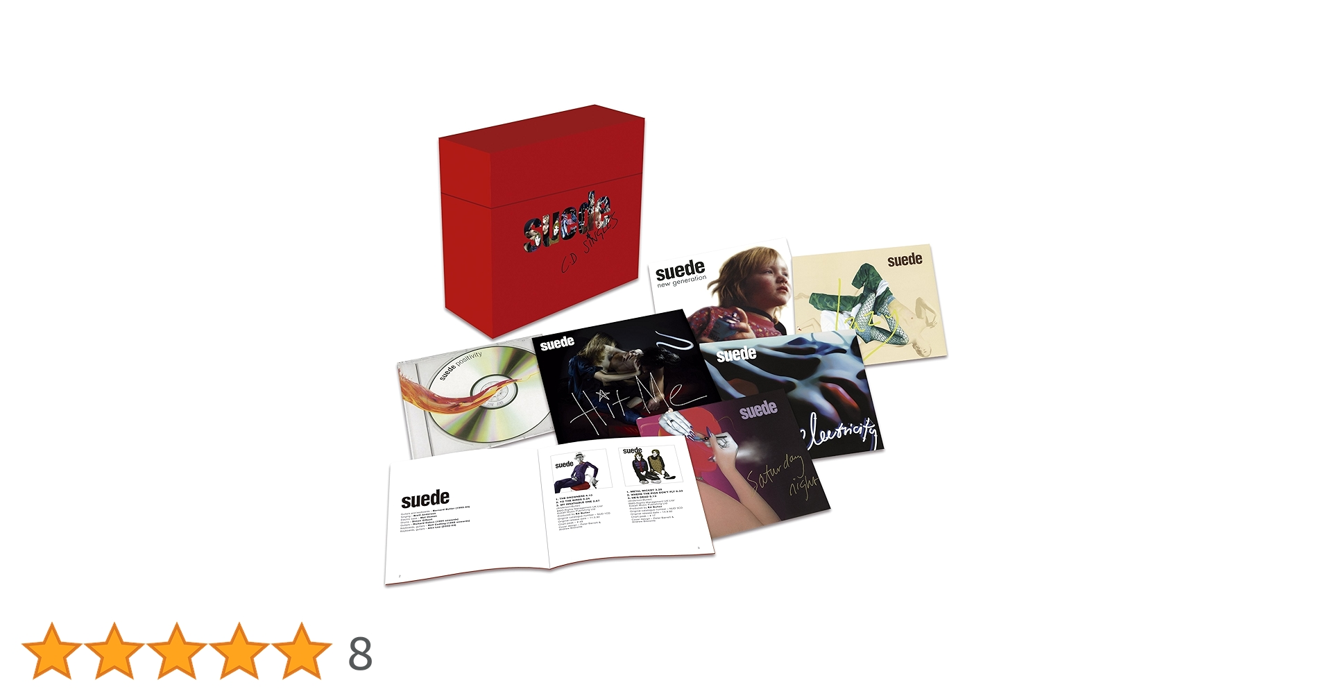 Amazon.co.jp: Suede Cd Singles Box Set: ミュージック