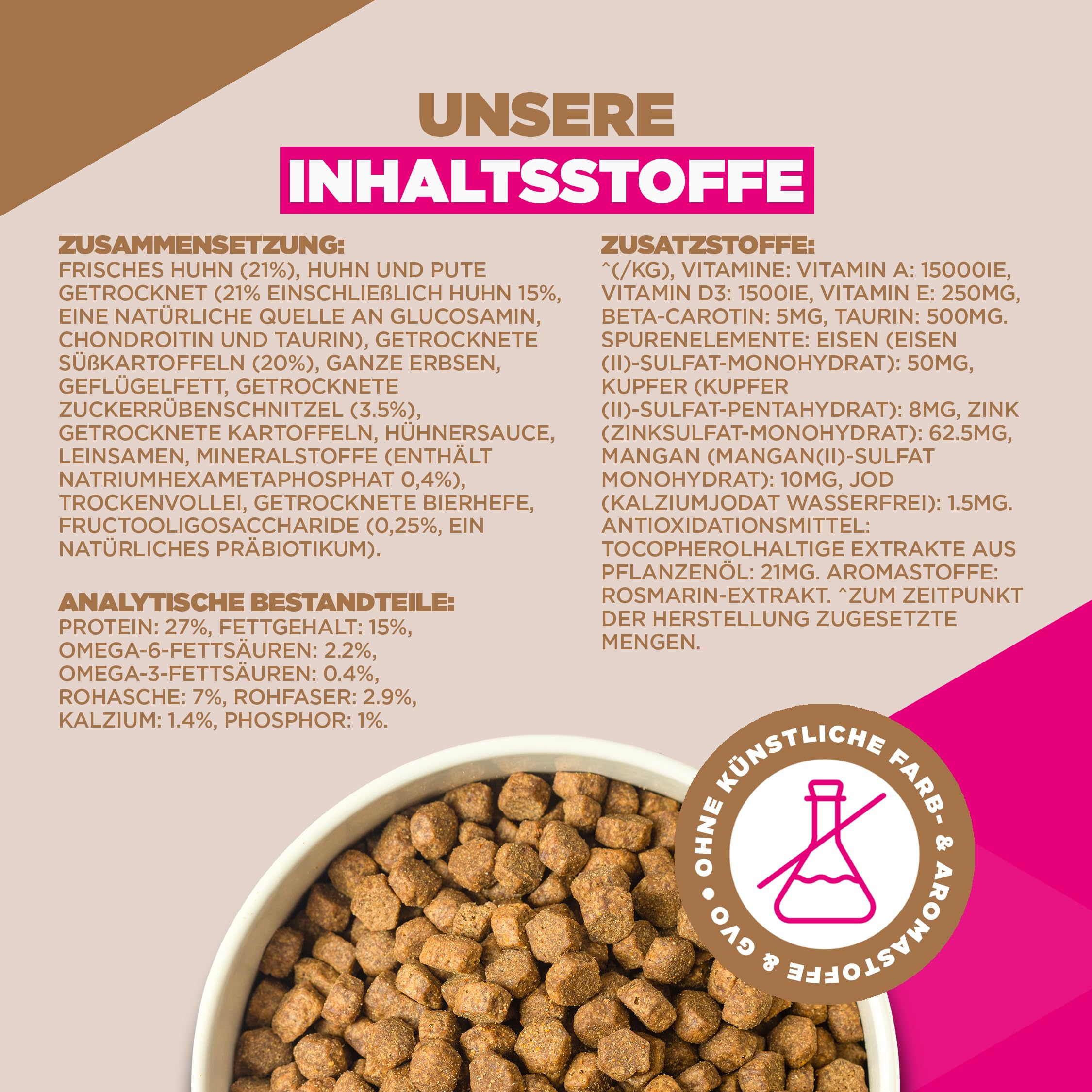 Eukanuba Hundefutter getreidefrei mit Huhn für kl. & mittlere Rassen, 12kg | Premium Trockenfutter | mit frischem Huhn | ohne Getreide | für ausgewachsene Hunde