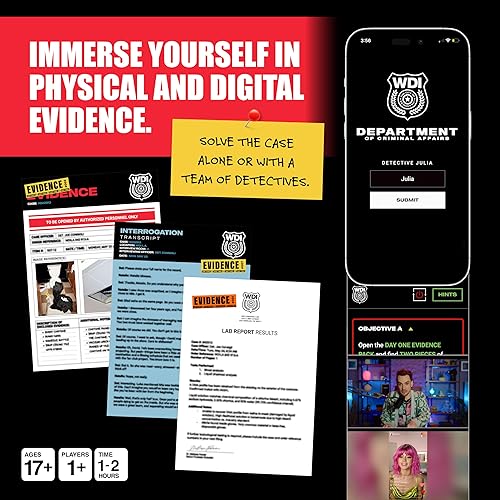 Miniatura 5 de What DO You Meme Quién mató a Mia un moderno juego de misterio de asesinato Juegos de resolución de crímenes verdaderos para adultos, averigua quién
