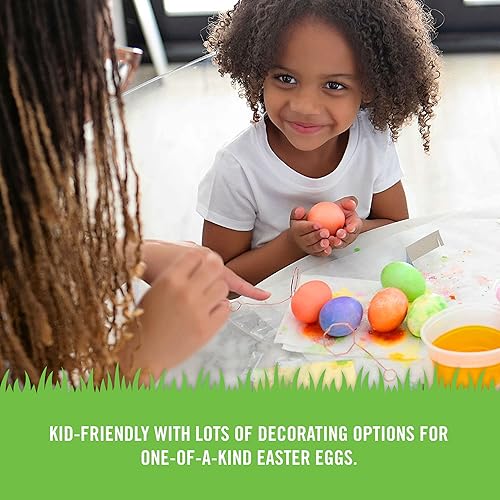 Miniatura 8 de PAAS Kit de decoración de huevos de lujo incluye kit de lujo, 2 salsas de huevos, 5 tazas de color 1 ea