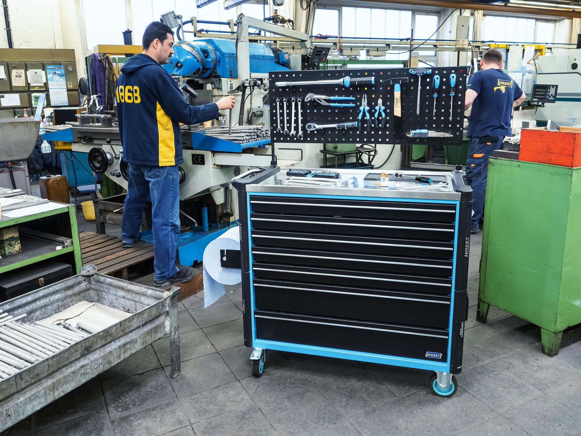 HL☺︎セット Amazon.com: HAZET Workshop Trolley 179NXXL-8D | Tools, Materials