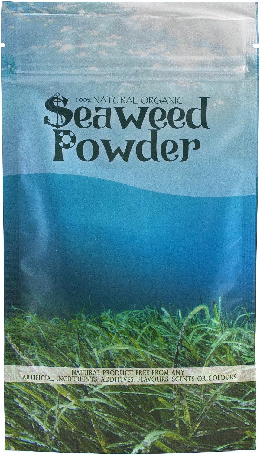Mystic Moments | Seaweed Powder 100g | Cosmetic Grade Ascophyllum Nodosum 100 Mesh | Natural Marine Botanical for Skincare, Masks & Wraps | Rich in Minerals & Trace Elements | External Use Only