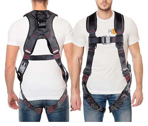 Palmer Safety Full Body Harness with 5 Point Adjustment, Dorsal