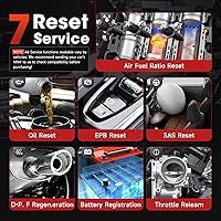 Vista 3 de Autel MaxiDiag MD808 PRO OBD2 Escáner, herramienta de diagnóstico para todos los sistemas, versión mejorada de MD806 MD802, 7 servicios especiales