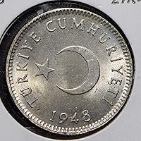 Vista 1 de Moneda Coleccionable Turquía 1948 Lira 290131
