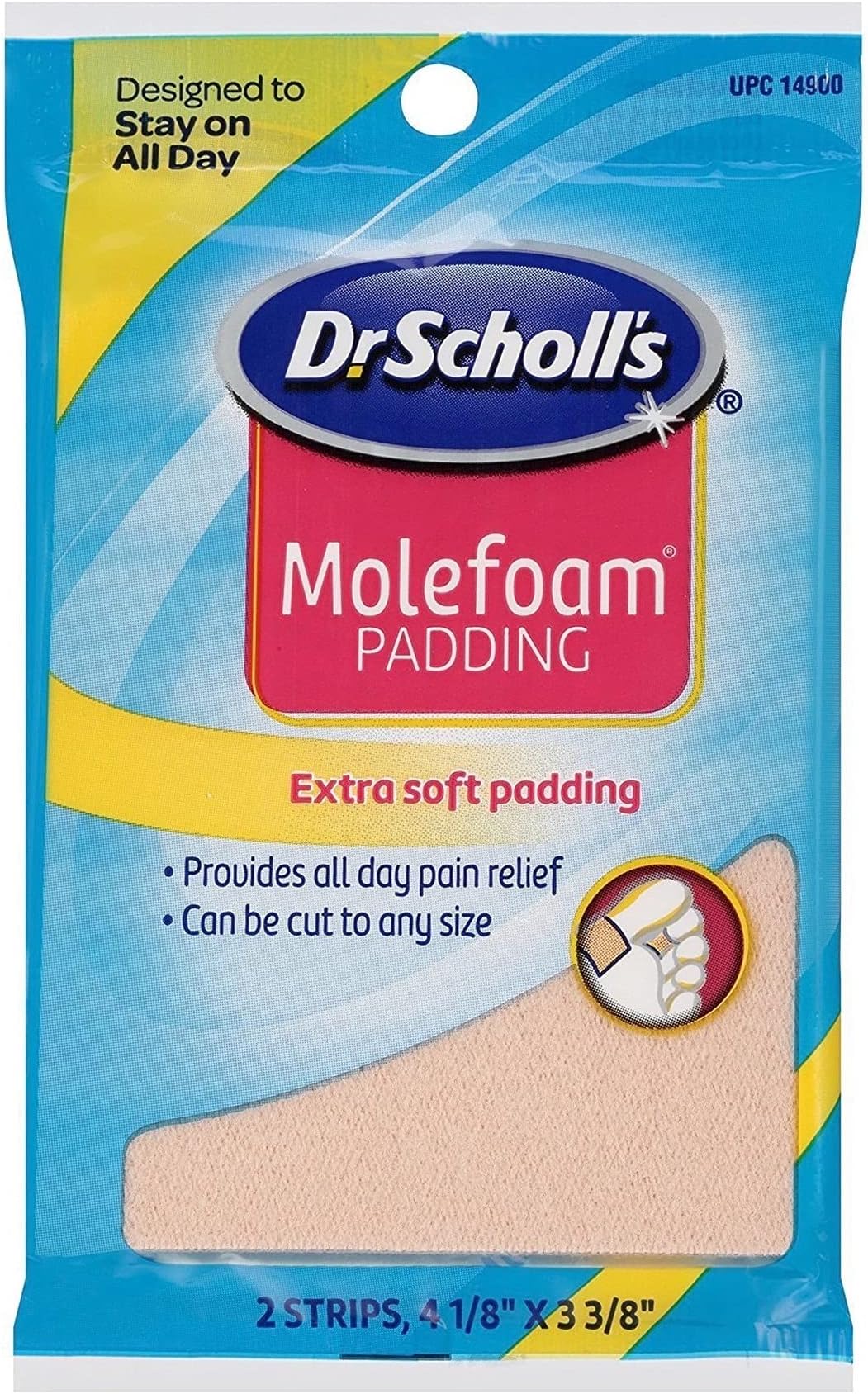 Dr. Scholl'sMolefoam 2 Strips-0.05 oz.