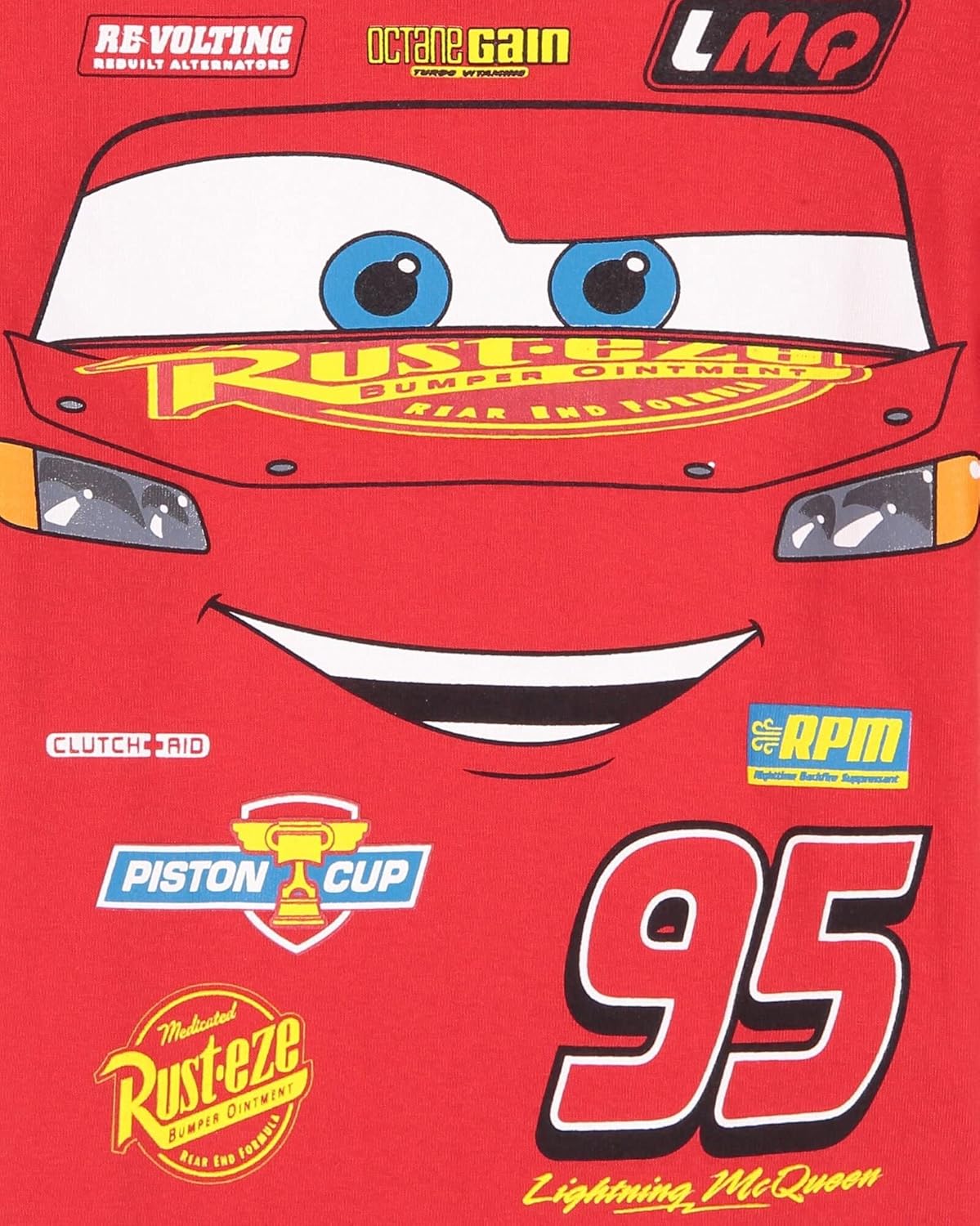 Disney Cars Athletic T-Shirt and Mesh Shorts Outfit Set Infant to Big Kid Sizes (18 Months - 10-12) - Image 5