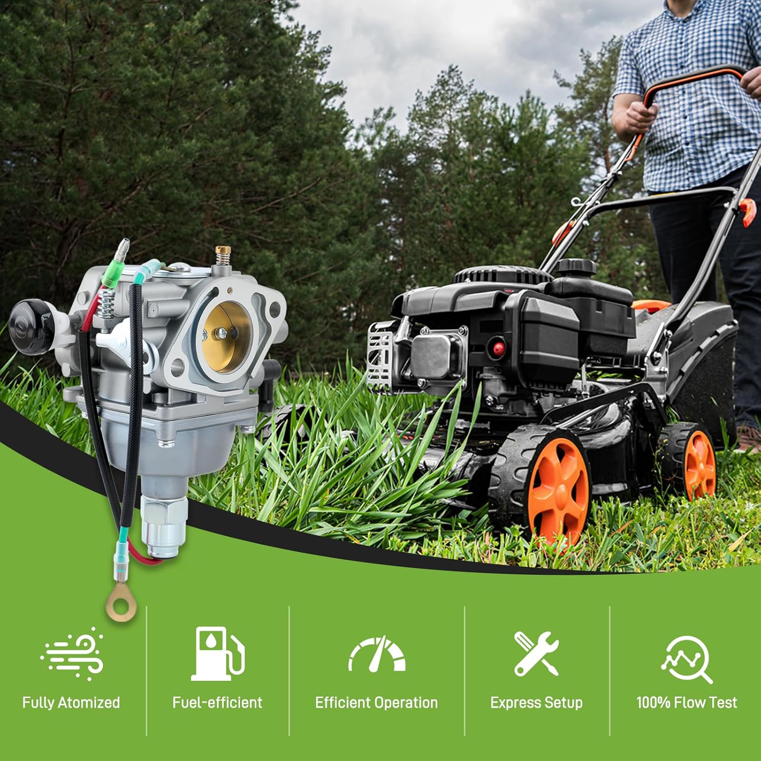 Carburetor for Kohler Engine SV830 SV740 SV735 SV730 SV725 32 853 12-S Replace Carburetor SV830