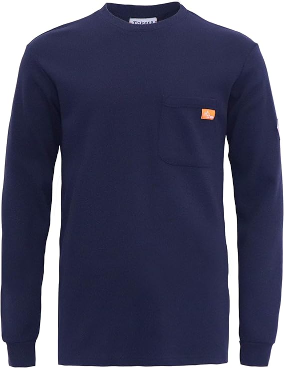 Titicaca FR Shirts Flame Resistant T Shirts 100% Cotton Men's Pre-Washed Fire Retardant T-Shirts