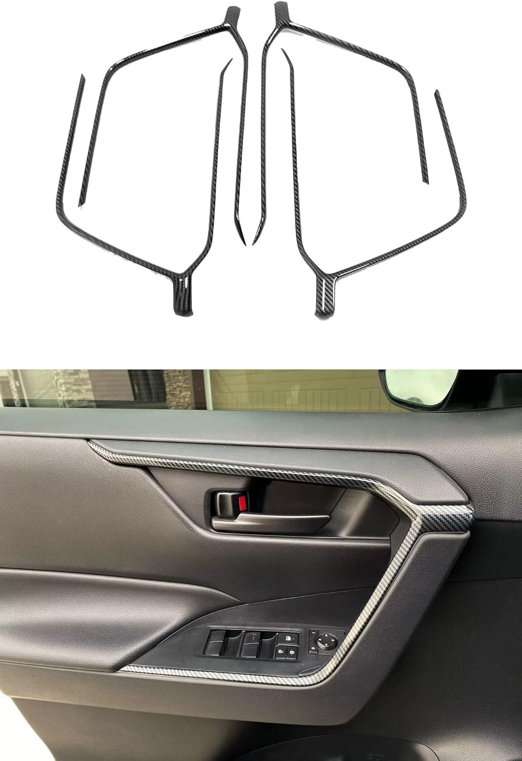 Kadore For 2018-2021 2022 Tesla Model 3 Carbon Fiber Style - View #12