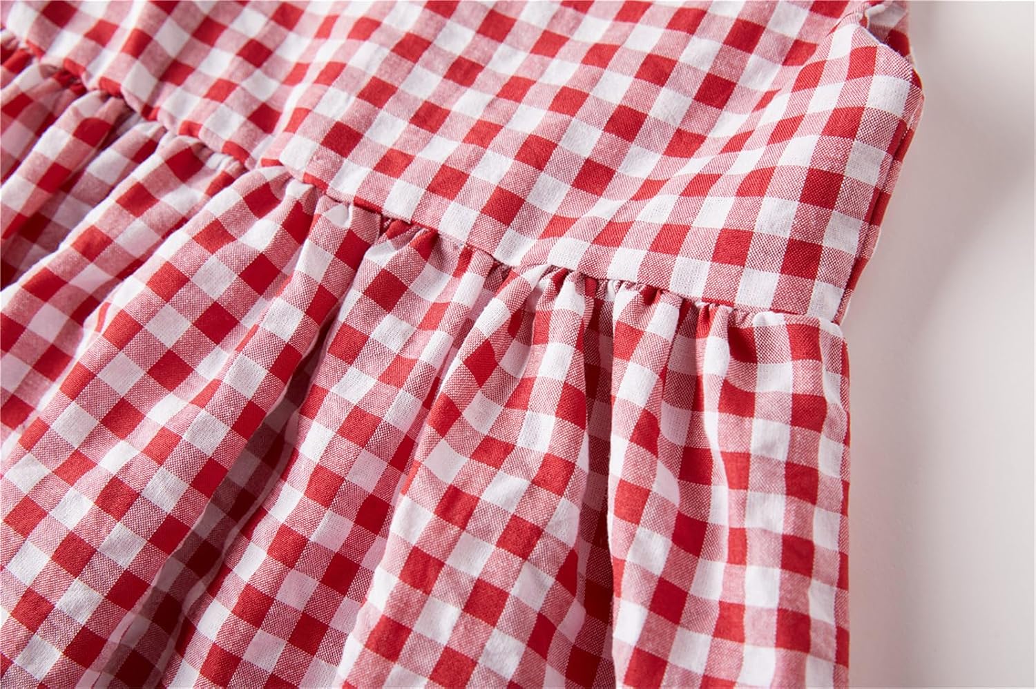 Niyage Toddler Dress Sleeveless Kids Casual Party Dresses Girls Cotton Tie Strap Bow Casual Boho Sundress - Image 5