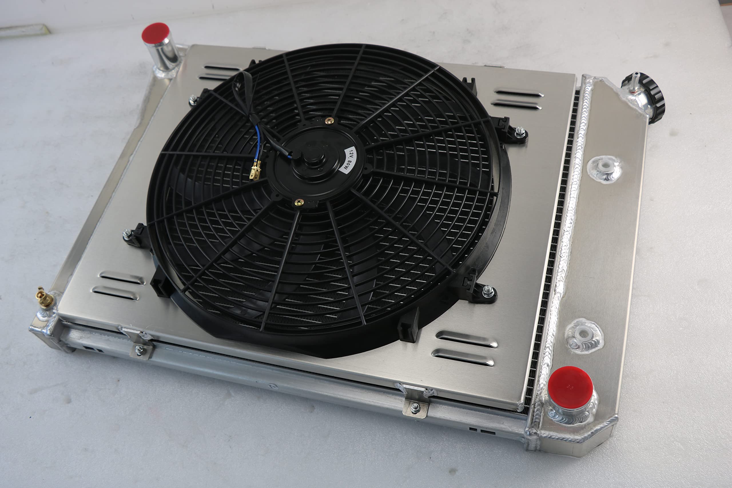 Amazon | COOLINGBEST アルミニウムラジエーター 3列 1974-1979 Chevy