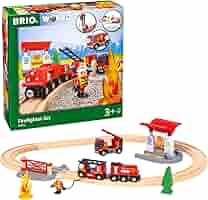 brio 3種セット BRIO ブリオ ファイヤーレスキューセット 33815 おもちゃ 電車