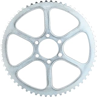 Upgrade #35 Chain 60 Tooth Rear Drive Sprocket Cog for 98cc 3.5hp Coleman CT100U CC100X Baja Hensim Doodle Bug DB30 Motovox MBX10 MBX11 MM-B80 Classic 1000w Electric Mini Bike Go Kart Parts