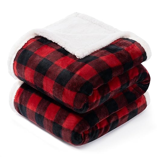 BEAUTEX Super Soft Christmas Fleece Blanket