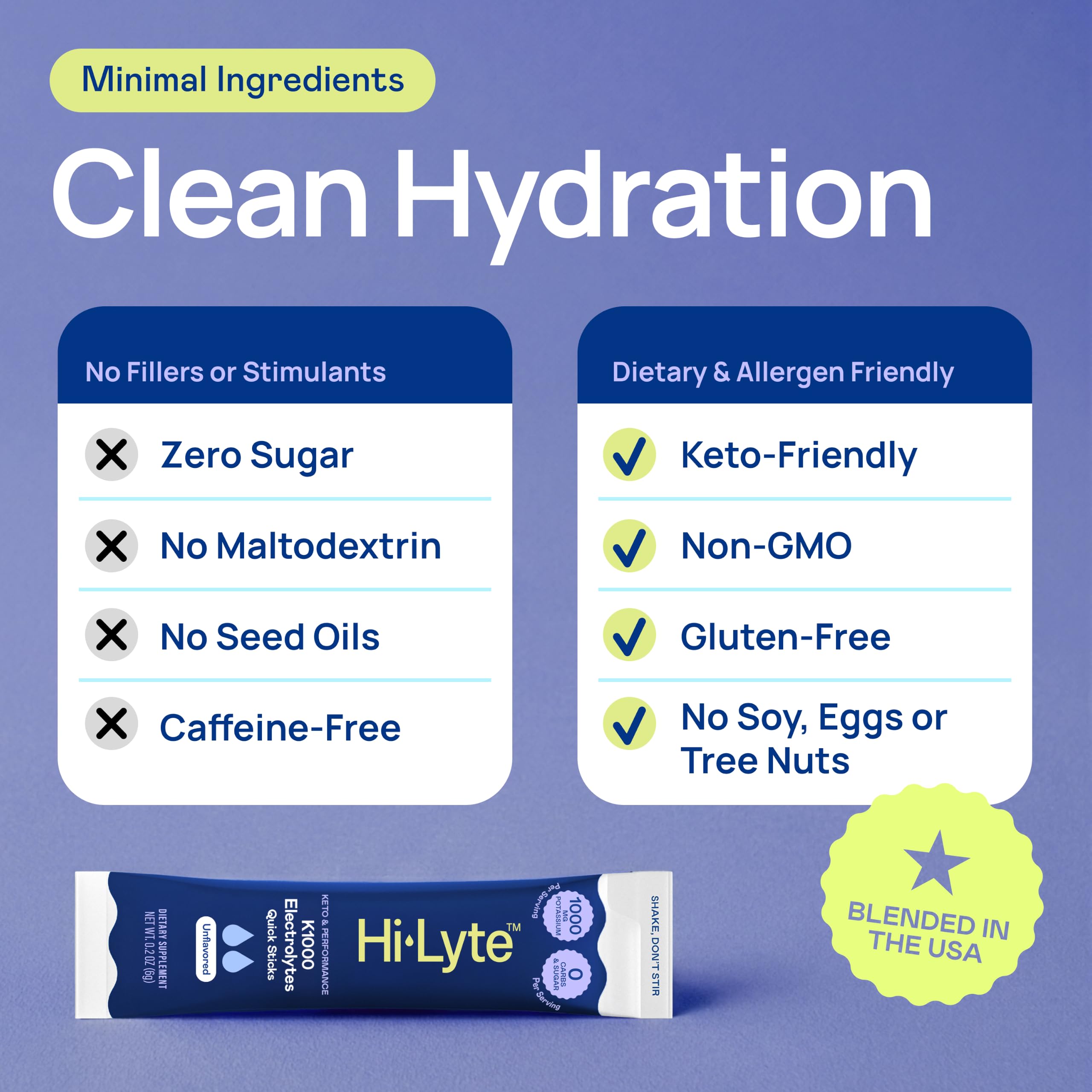 Hi-Lyte K1000 Hydration Packets Unflavored Keto & Performance, 30 Servings — Amazon image 5