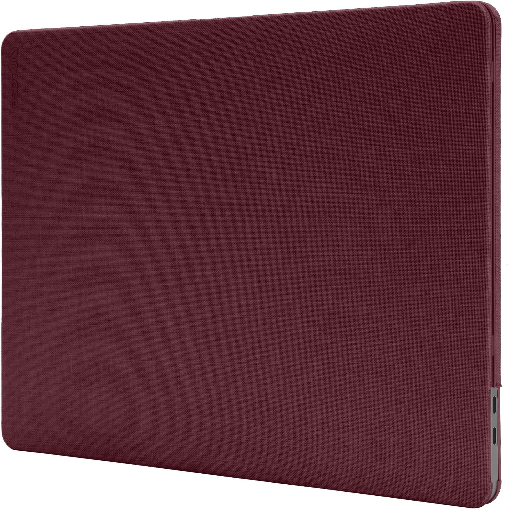 Incase Textured Hardshell Woolenex - MacBook Pro 13 inch Case - 2019, 2018, 2017, 2016 - MacBook Case, Laptop Cover, Protective Hard Shell, Scratch Resistant, Lightweight - Bordeaux