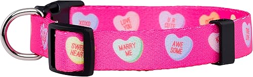 Miniatura 2 de Collar de perro con diseño de corazón para el día de San Valentín, de Native Pup, L, Candy Hearts