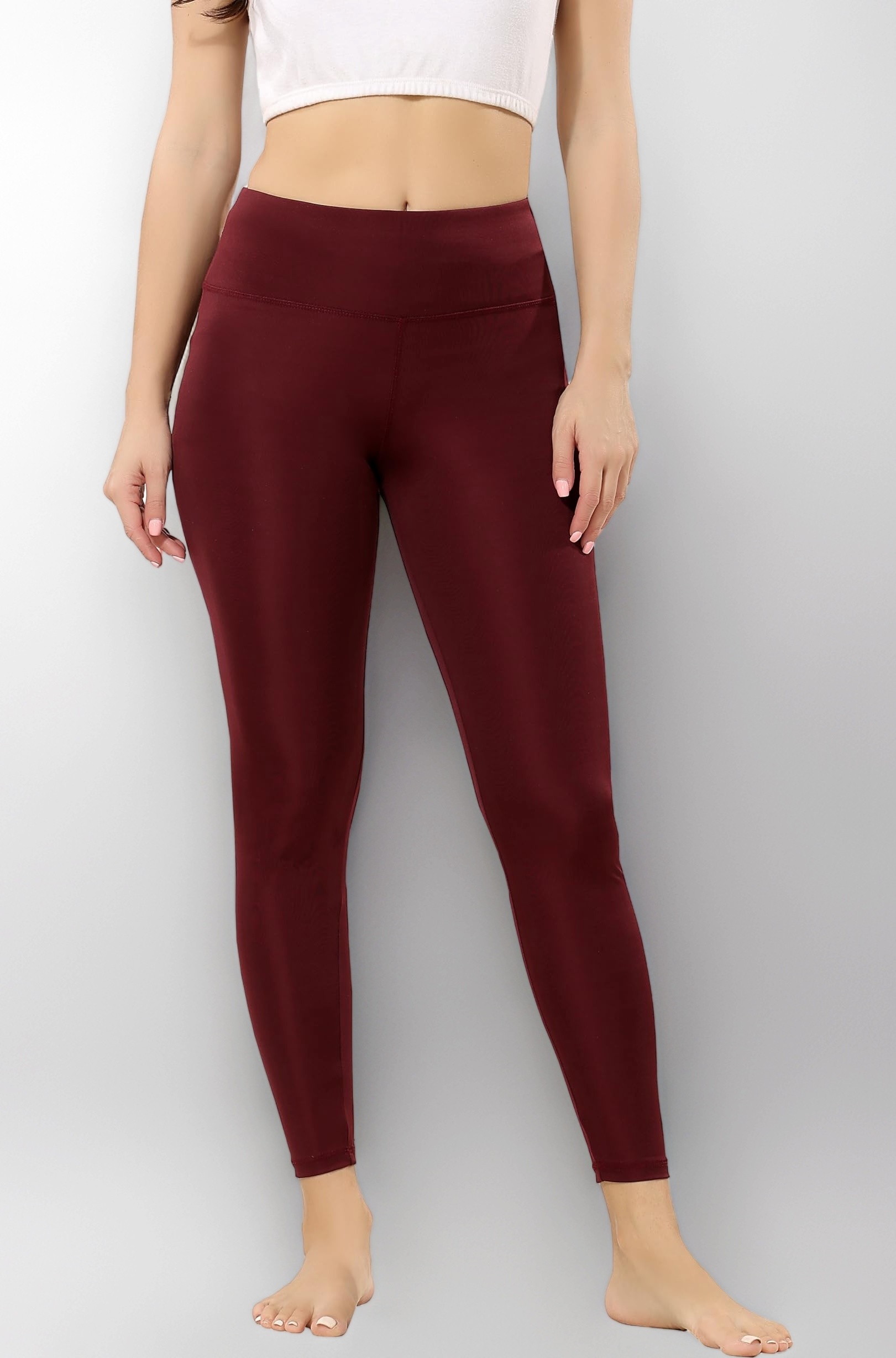 TRASA Active Yoga Pants for Womens Gym High Waist, Tummy Control, Workout Pants 4 Way Stretch Yoga Leggings, Available Size:- S,M,L,XL,2XL,3XL,4XL