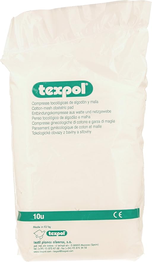 Compresas Tocoginec Texpol 10 unidades 0320.01