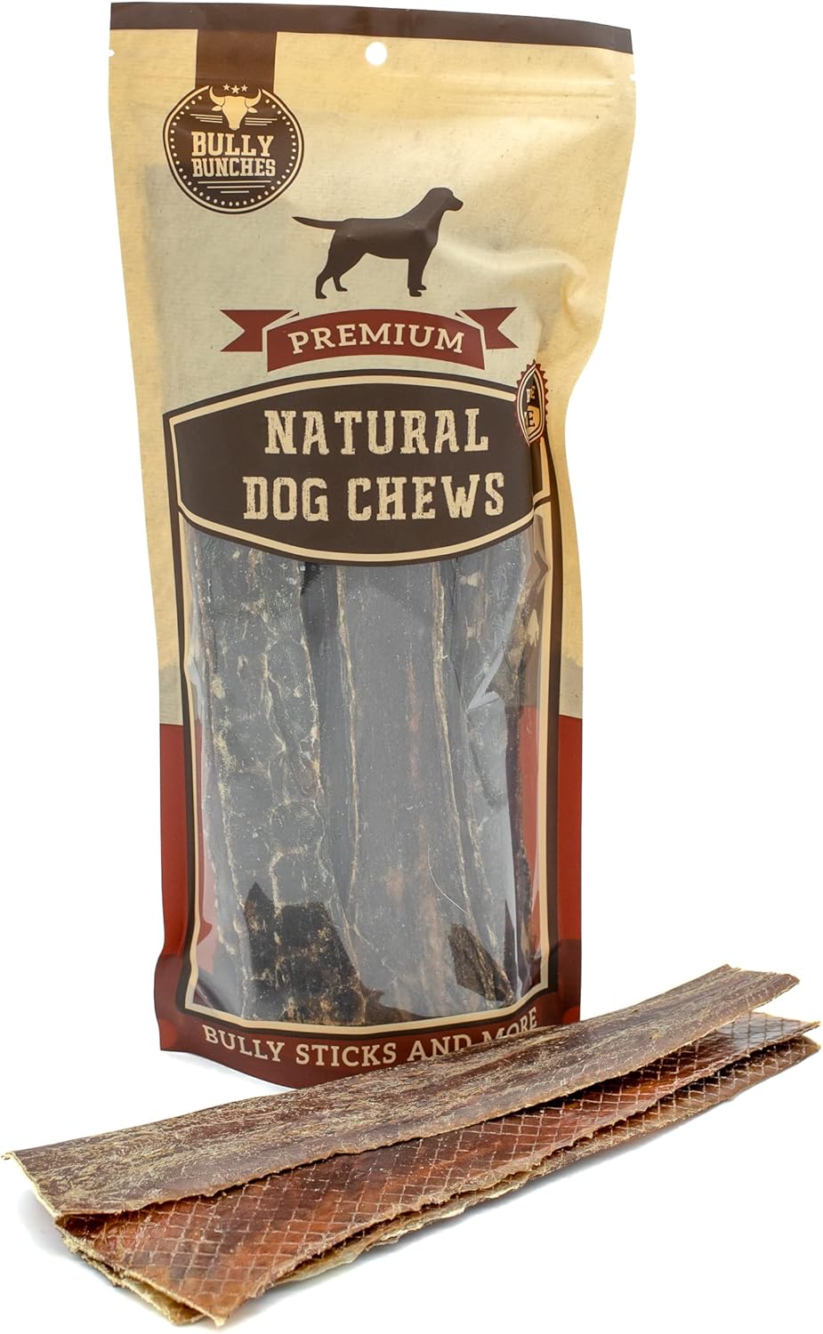 Bully Bunches Beef Jerky Strips AllNatural Dental Chews For Dogs Of