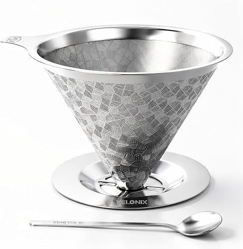 Edelstahl Kaffeefilter & Kaffeefilterhalter
