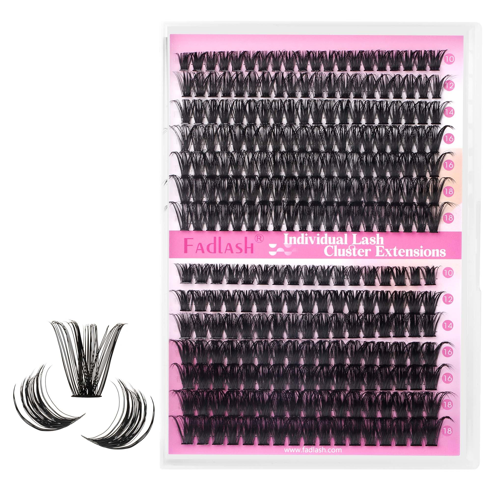 FADLASH Lash 120pcs 0.07mm D Curl 8-16mm 40D Mixed Trays Customizable DIY Eyelash Extensions for Beginners — view 94