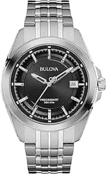 Amazon.co.jp: Bulova UHF Precisionist Silver 96B252 : ファッション