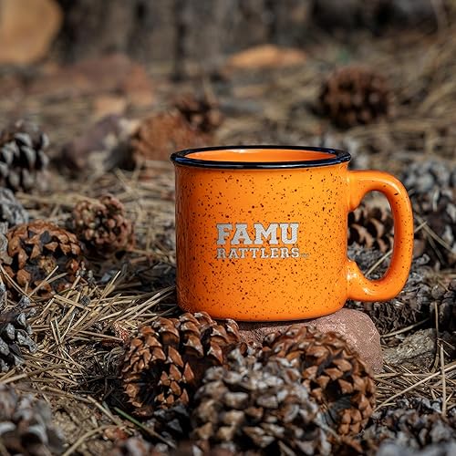 Miniatura 63 de Rico Industries NCAA Utah Utes - Taza de café personalizada de 12 onzas con logotipo grabado con láser profundo, taza de cerámica para acampar con