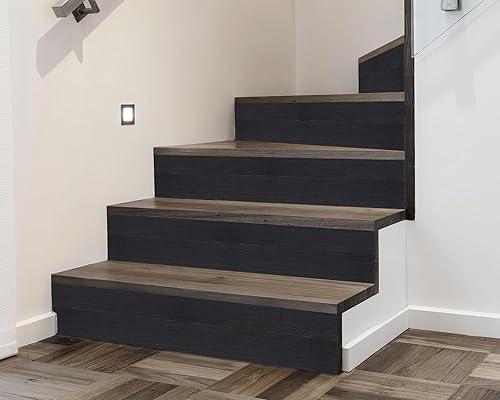 Vista 193 de FLFK Calcomanías de pared para despegar y pegar, para habitación de los niños, calcomanías de peces bajo el mar, 4 x 240 pulgadas (azul)