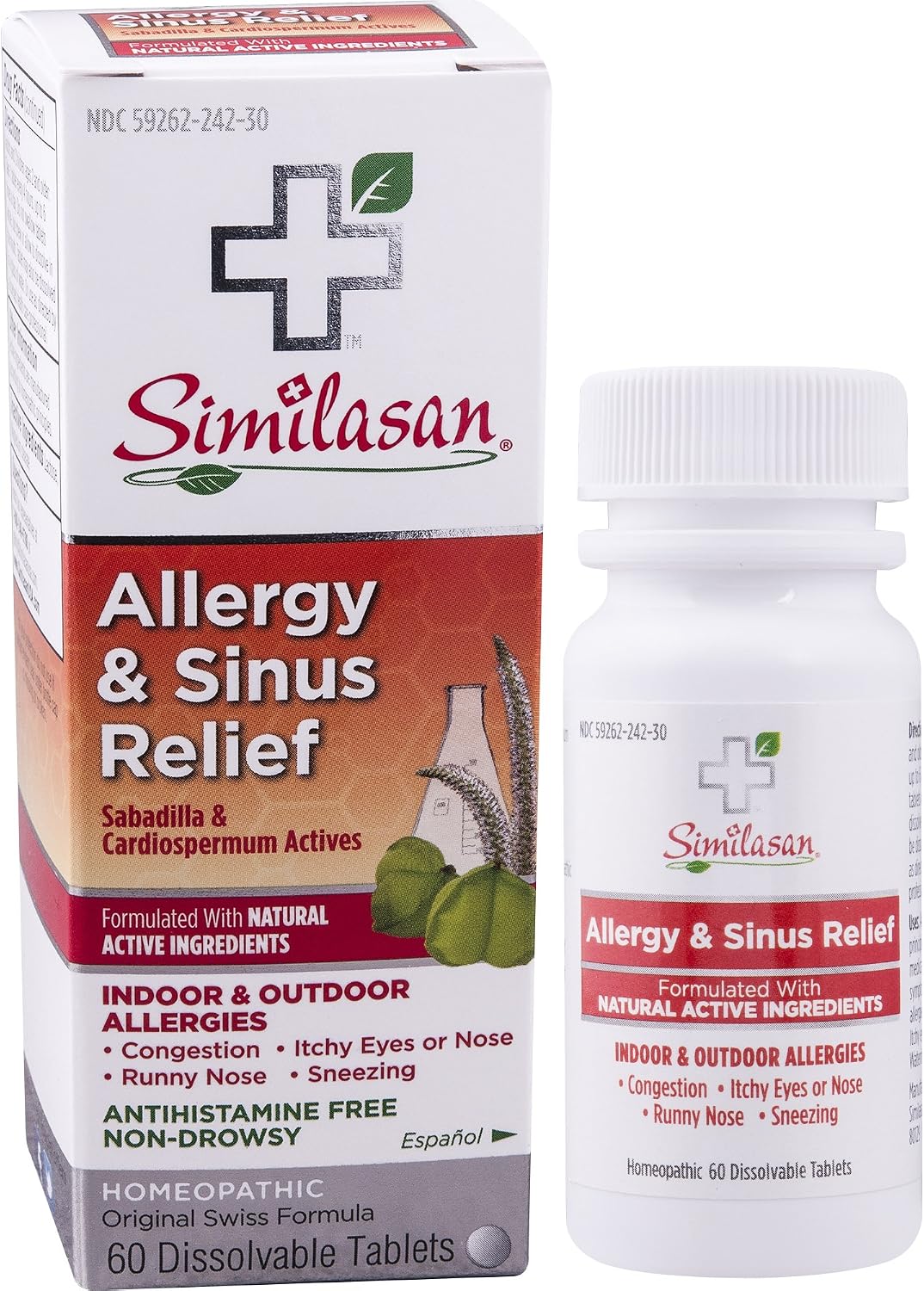 Similasan Allergy & Sinus Relief, 60 ct