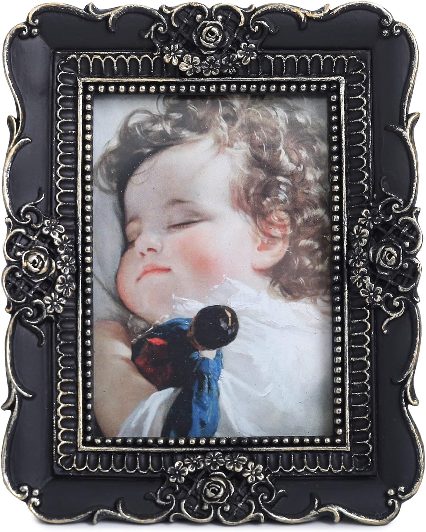 Amazon.com - EXP 2.5 x 3.5 Pewter with Leaves Leaf Design Picture Photo ...