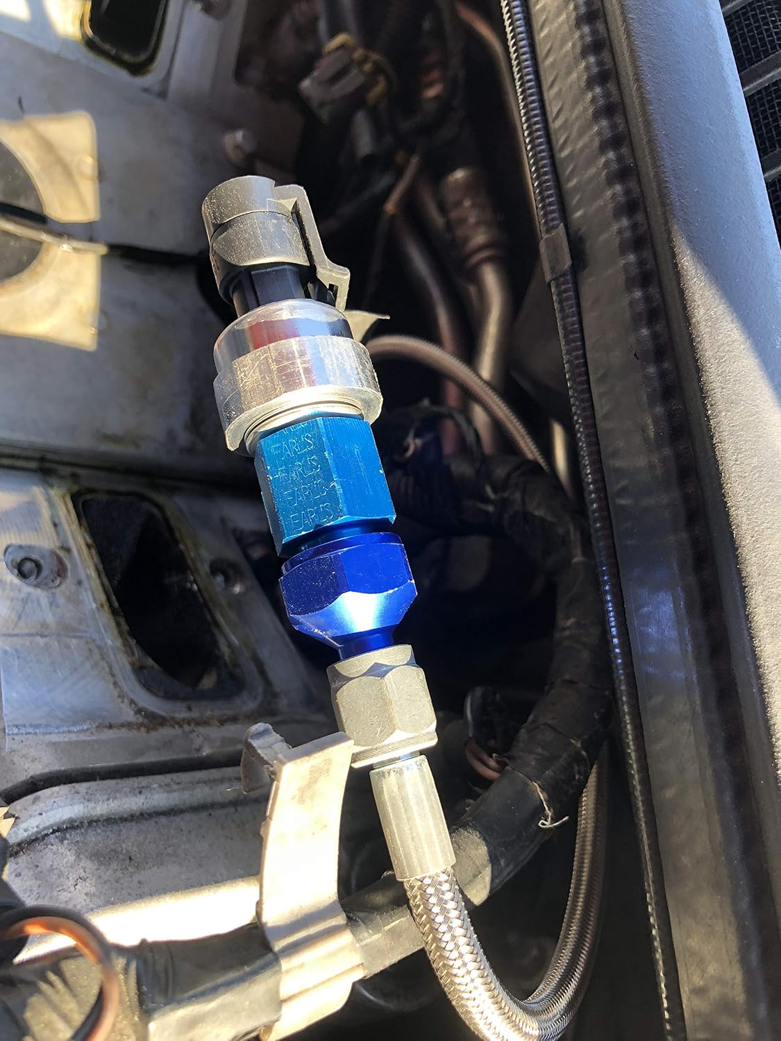 LS1 LS6 LSX Oil Pressure Sensor Relocation Kit C5 Corvette