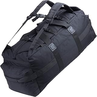 Large Military Duffle Bag Backpack Tactical Field Gear Equipment Duffel Bag Army Deployment Bag 85L - Backferry