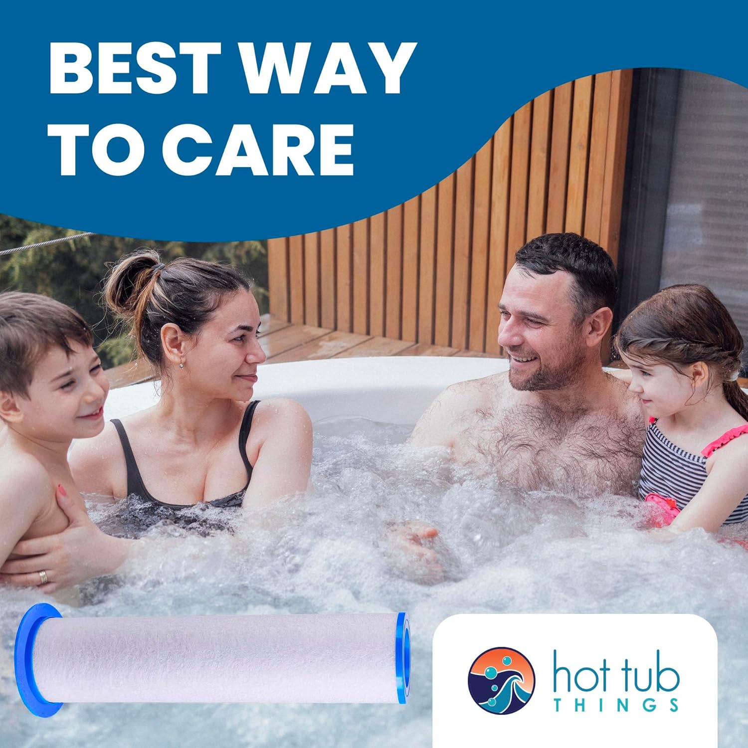 6473-453S Hot Tub Things 880™ Inner Filter Replacement- Compatible with Sundance Spas (mid 01/2024+), Spa Filter & Pool Accessories, Washable & Reusable, Superior Filtration