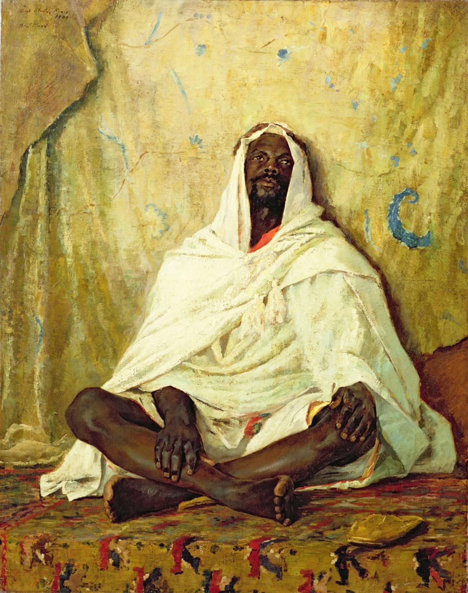Posteriik No Frame Famous Print Pop Art Wall Art Graffiti Seated Arab By Alexander Mann Art Prints For Home Decor 60X90cm