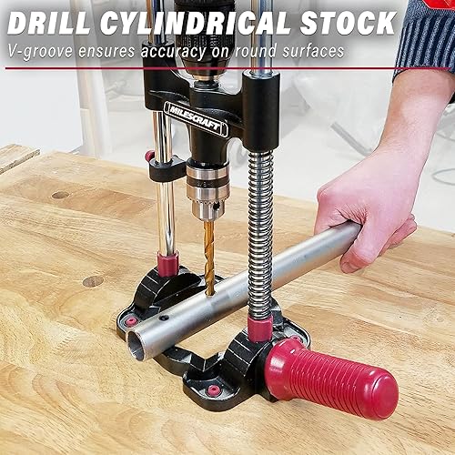 Miniatura 4 de Milescraft 1318 AccuDrill Mate taladro con precisión